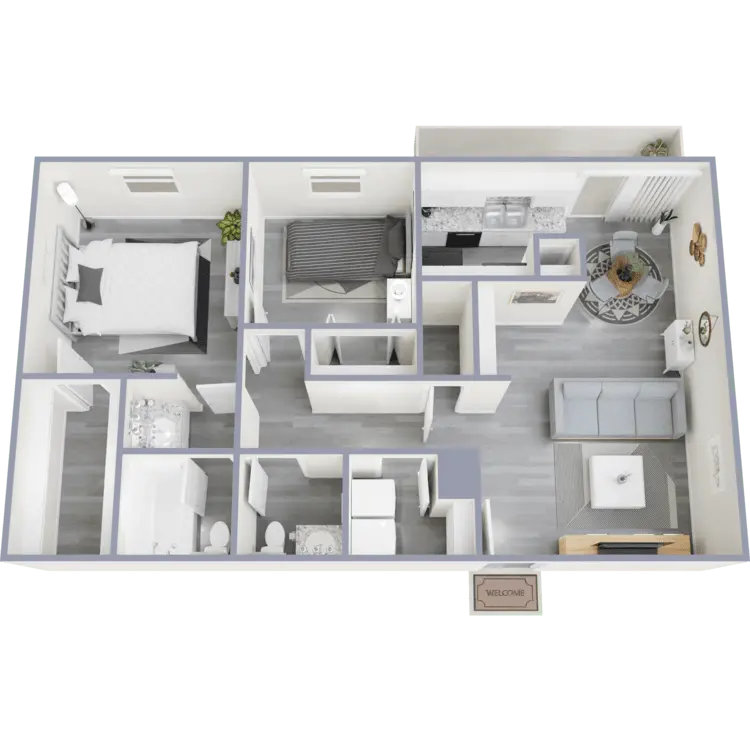 Floor plan: B3-R — Marina Club